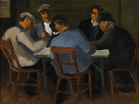 Christopher Wood, The Card Players, 1922