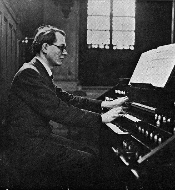 Olivier Messiaen tocaba el órgano todos los domingos en la iglesia de la Sainte-Trinité de París