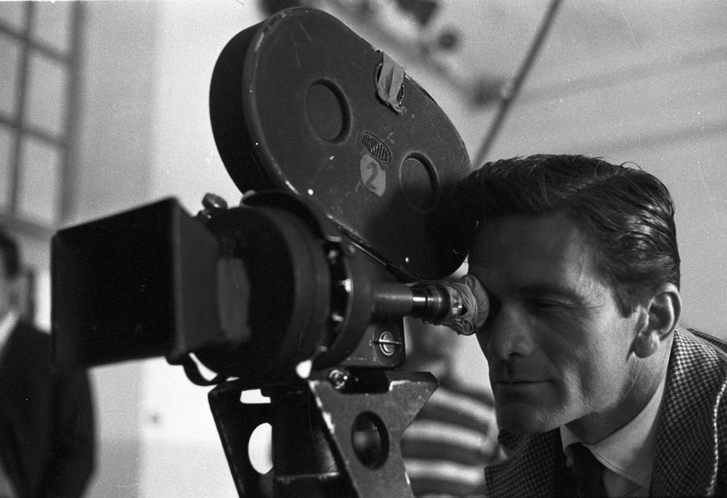 Pasolini durante el rodaje de "Accattone", 1961 Angello Pennoni  © Reporters Associati – Roma
