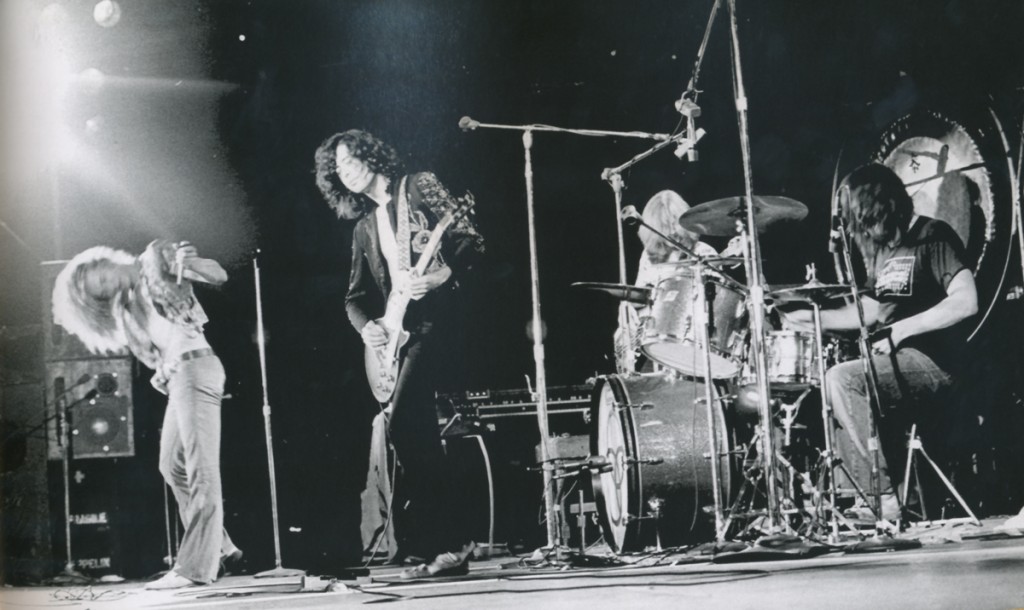 Led Zeppelin en concierto, 1973