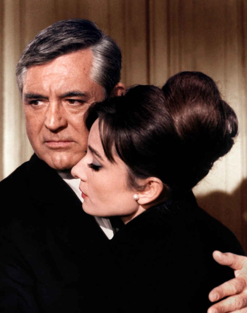     Con Audrey Hepburn en "Charada" (1963)