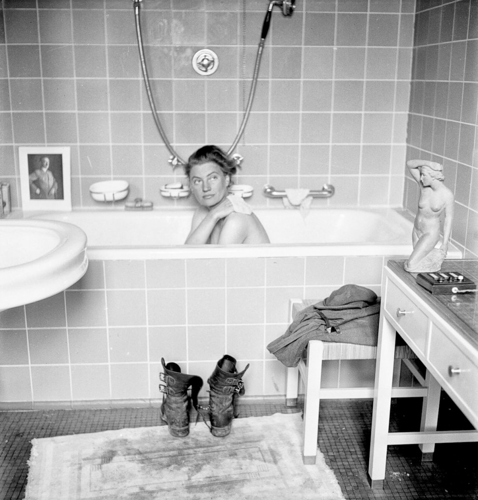 Lee Miller en la bañera de Hitler © David E. Scherman