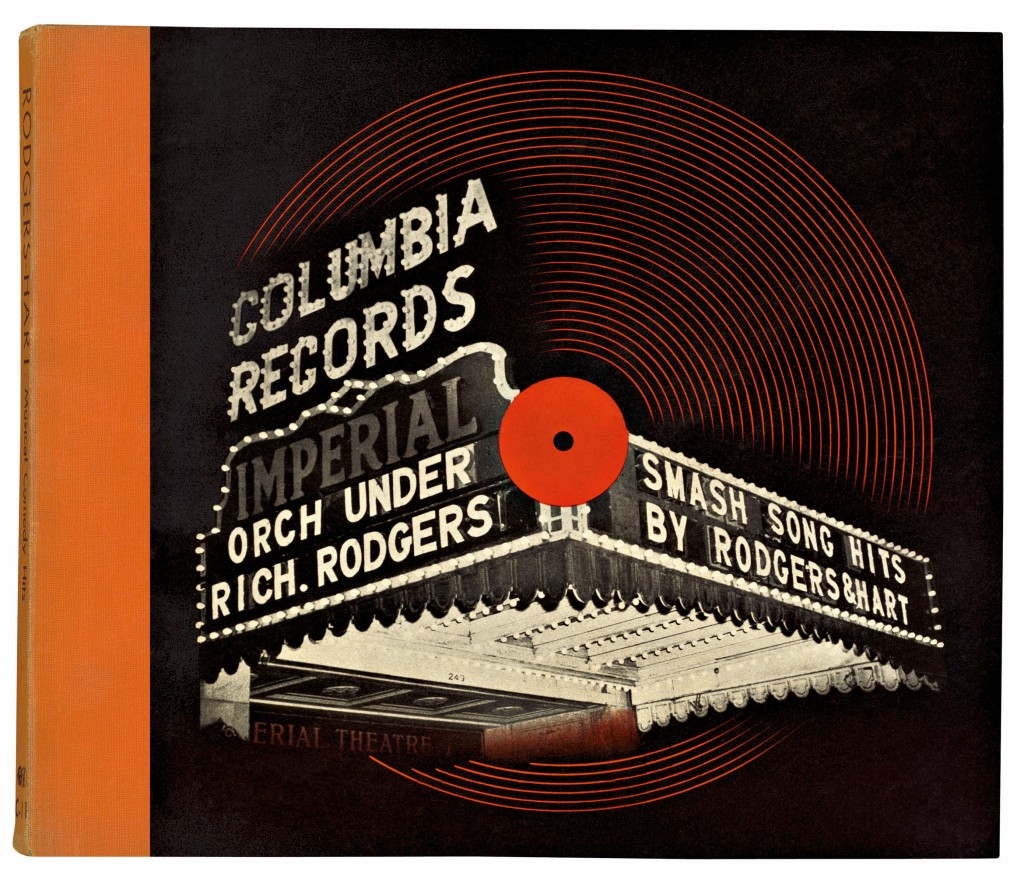 En 1940 Steinweiss diseñó por su cuenta la carpeta de este disco. El invento revolucionó la historia (Courtesía de Alex Steinweiss - Taschen)