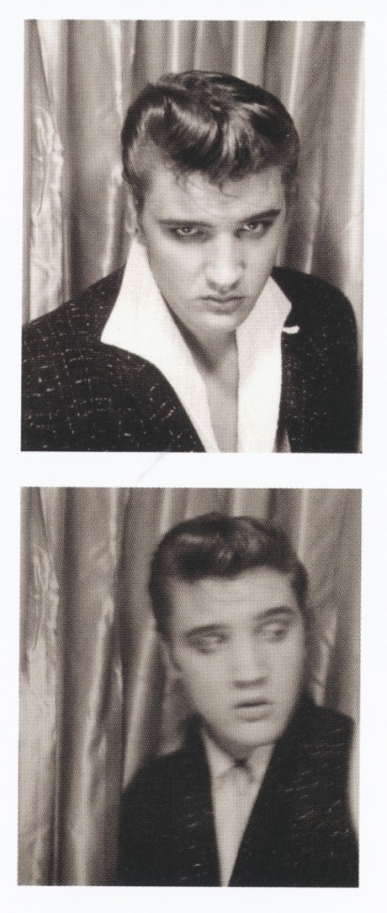 Fotomatones de Elvis Presley tomados en 1954 y 1955 en una máquina en Memphis