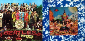 "Sgt. Pepper's Lonely Hearts Club Band" (The Beatles, junio de 1967) y "Their Satanic Majesties Request" (The Rolling Stones, diciembre de 1967)