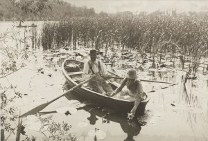 Gathering Water Lilies", 1886