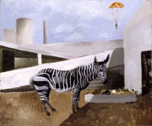 Christopher Wood, Zebra and Parachute 1930 - Courtesy Tate Gallery